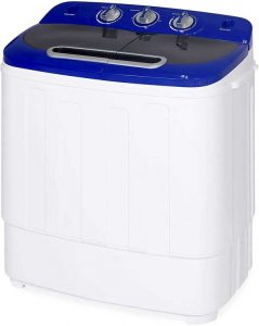Best Choice Products Portable Compact Lightweight Mini Twin Tub Laundry Washing Machine 